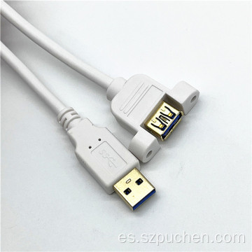 USB3.0 Cable y cargador de datos de alta velocidad masculino a mujer